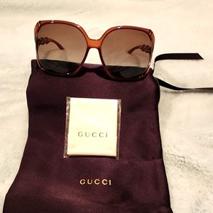 Gucci bamboo sunglasses